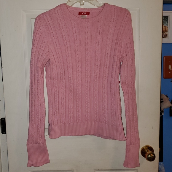 Anne Klein Sport Sweaters - 5 for $20 | Anne Klein Sport Bubblegum Pink Cable Knit Sweater